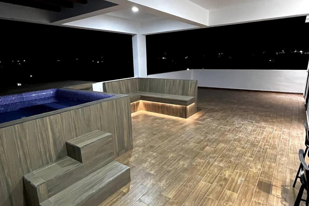 Casa Lua Tequesquitengo. Alberca, Jacuzzi Y Roof Exteriör bild